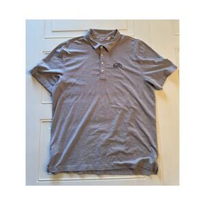 Travis Mathew Men's Grey "Wickenburg Ranch" Golf Shirt Size XXL